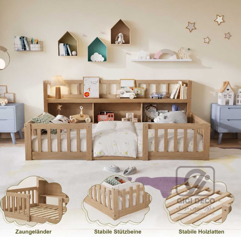 تخت کودک Montessori