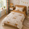 خرید ست روتختی کودک طرح گاو خردلی - جی‌جی‌ دکو